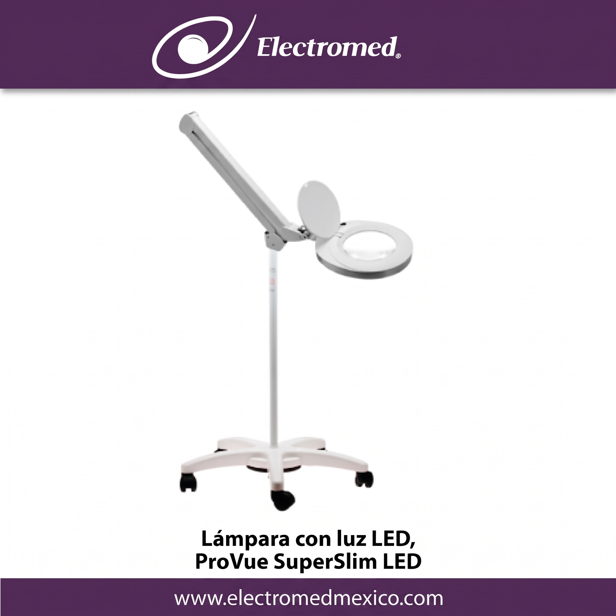 Lámpara con luz LED, ProVue SuperSlim LED