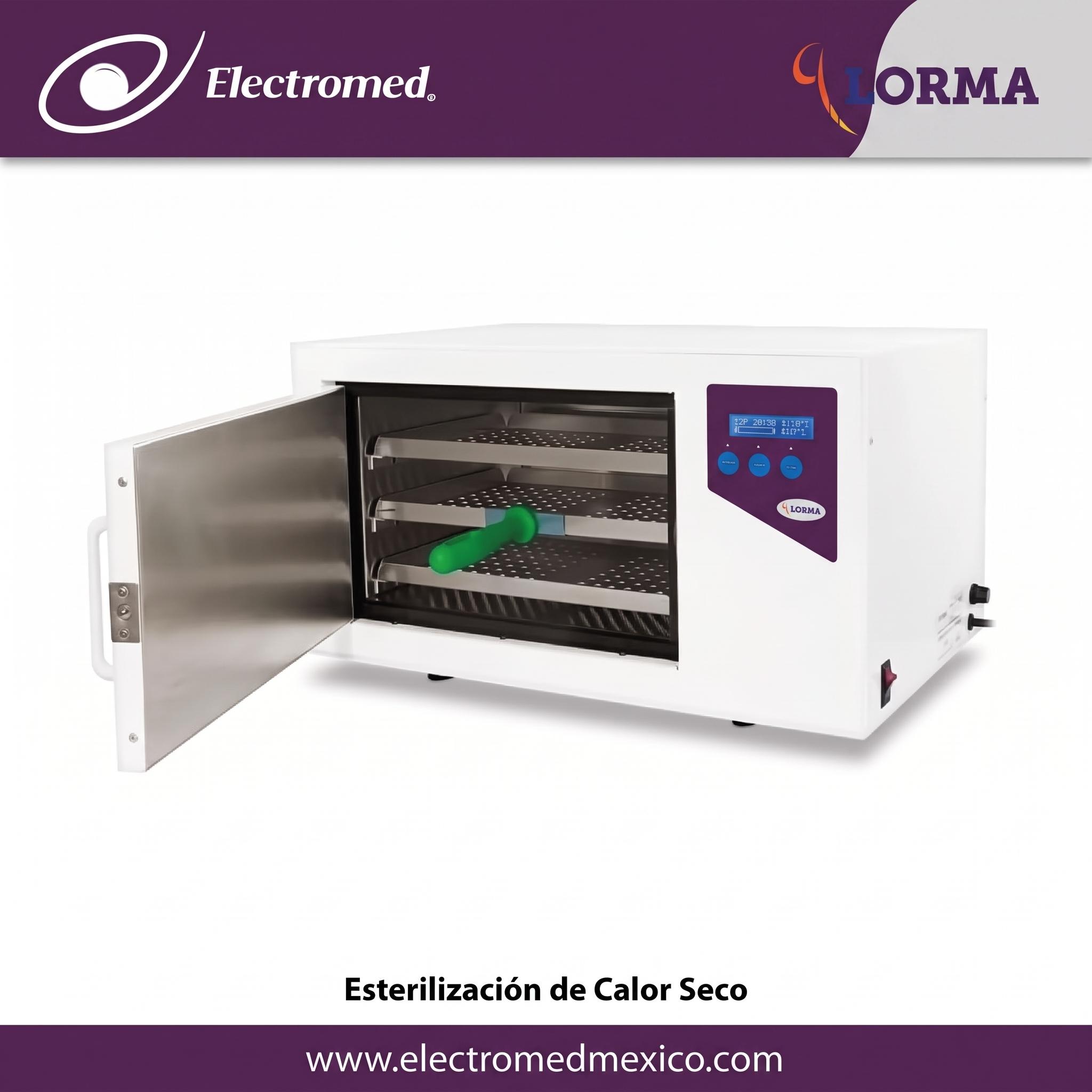 Esterilización de Calor Seco, Lorma - Autoclave